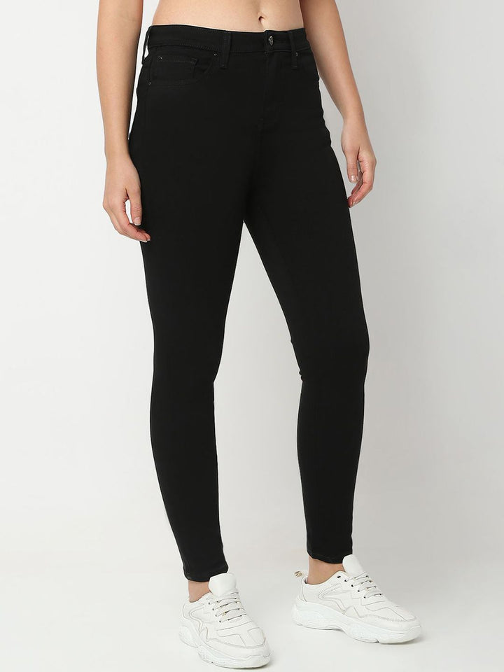 SPYKAR Women Slim Fit High-Rise Stretchable Jeans