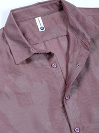 Thomas Scott Men Classic Slim Fit Opaque Casual Shirt