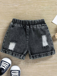 YK Boys Checked Short Sleeves Shirt With Shorts