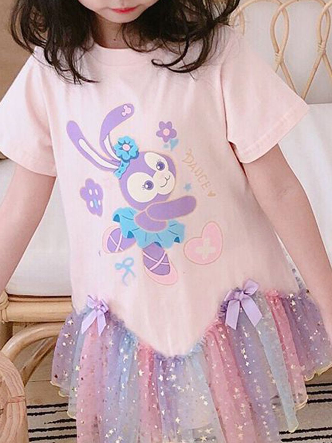 YK Print A-Line Dress