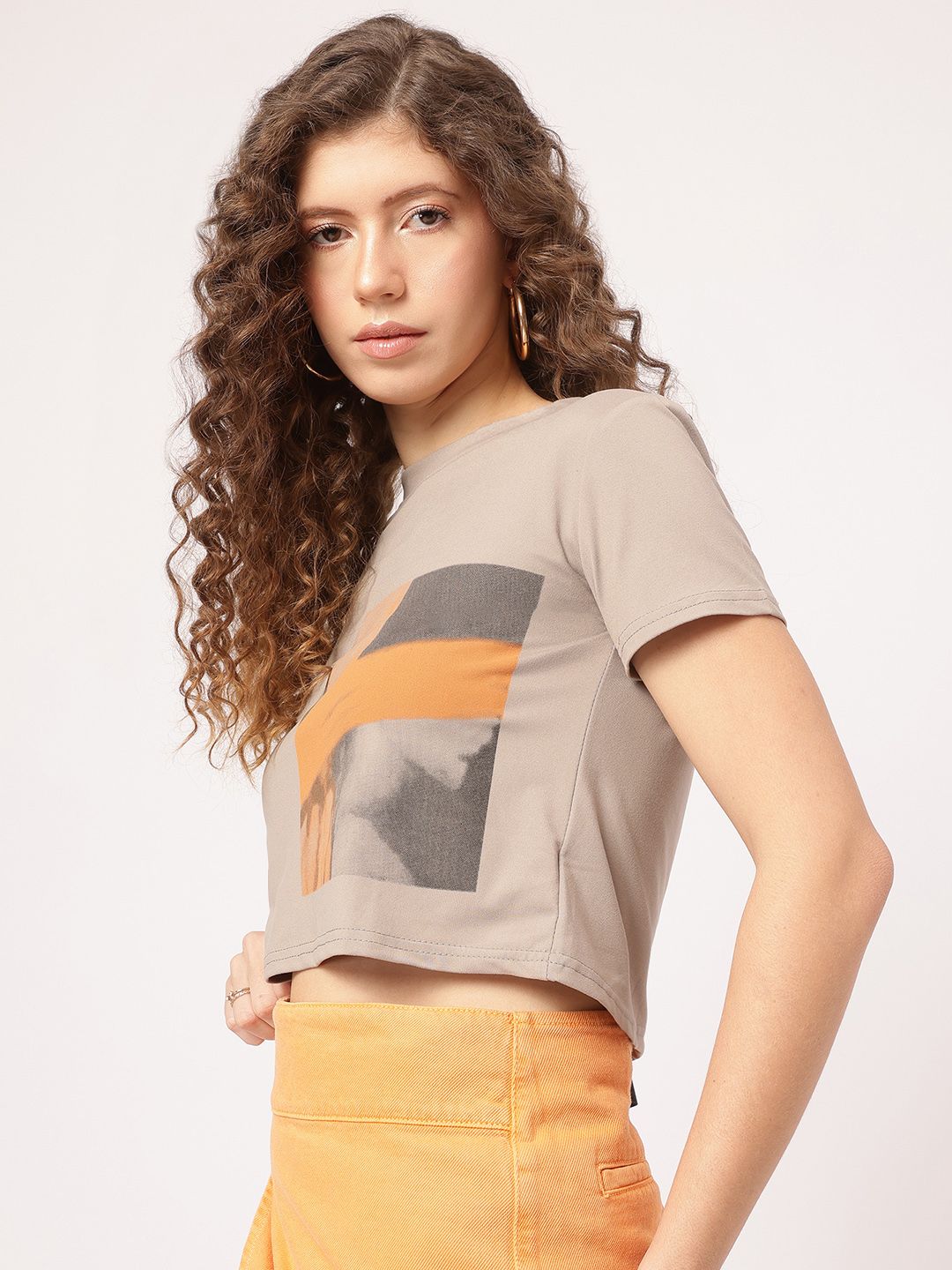 DressBerry Everyday Essential Placement Print T-shirt