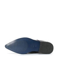 MONKSTORY Men Textured Lace-Up Derbys