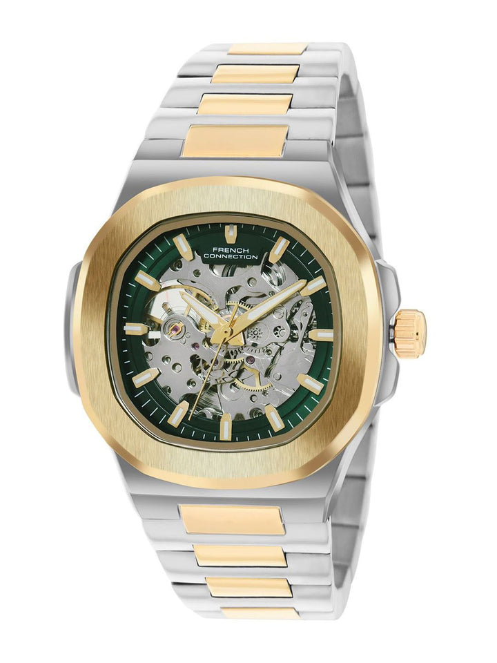 French Connection Men Stainless Steel Straps Analogue Automatic Motion Watch FCN0149NTM