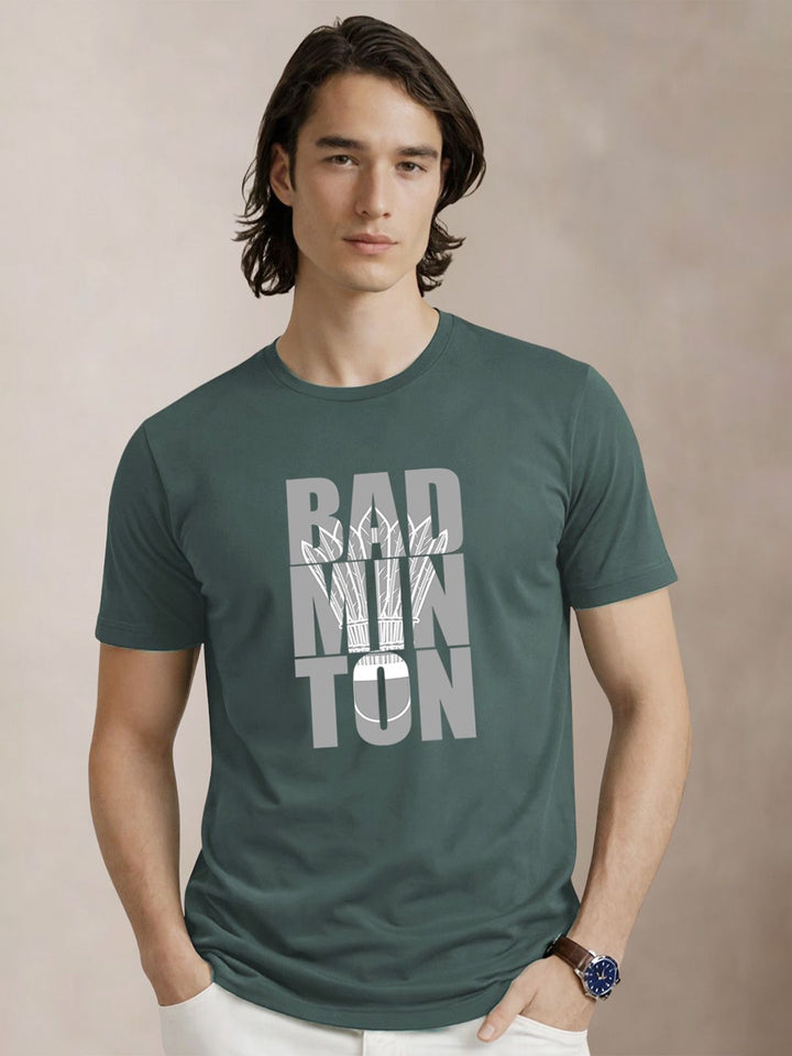 ADRO Men Typography Printed T-shirt