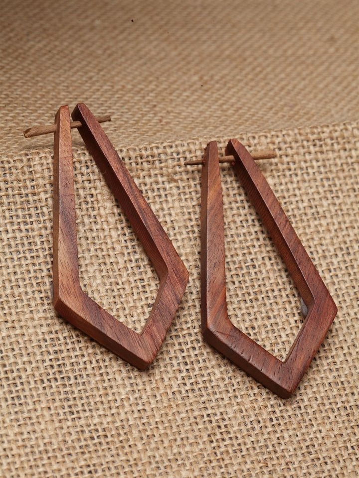 DressBerry Contemporary Geometric Drop Earrings