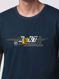 ADRO Men Graphic Printed Round Neck Cotton T-shirt
