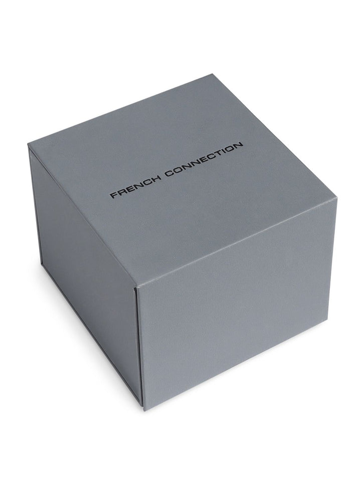 French Connection Men Dial & Stainless Steel Bracelet Style Straps Analogue Watch FCH14TM