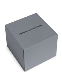 French Connection Men Dial & Stainless Steel Bracelet Style Straps Analogue Watch FCH14TM