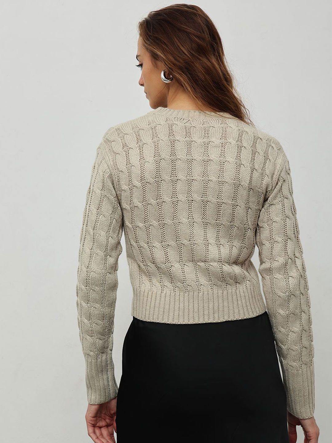 STREET 9 Women Cable Knit Pullover