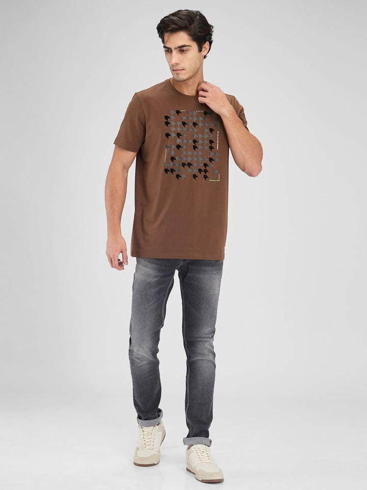 SPYKAR Men Slim Fit T-shirt