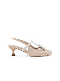 Lino Perros Kitten Pumps with Bows
