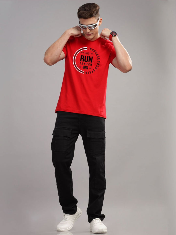ADRO Men Printed T-shirt