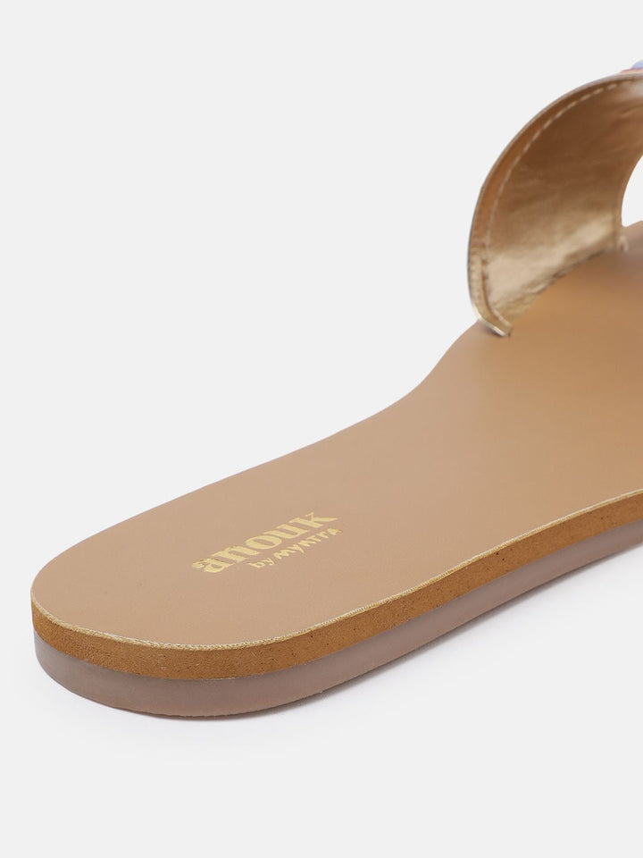 Anouk Women Embellished Open Toe Flats