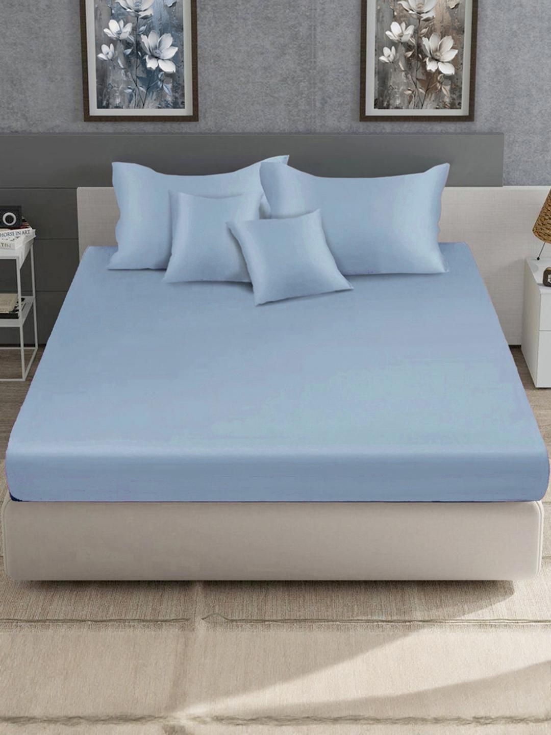 KLOTTHE Biru 400 TC Poly Satin Fine Super King