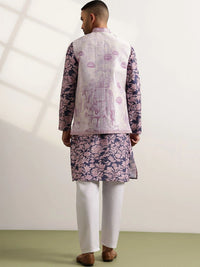 SOJANYA PLUS Woven Design Brocade Nehru Jackets