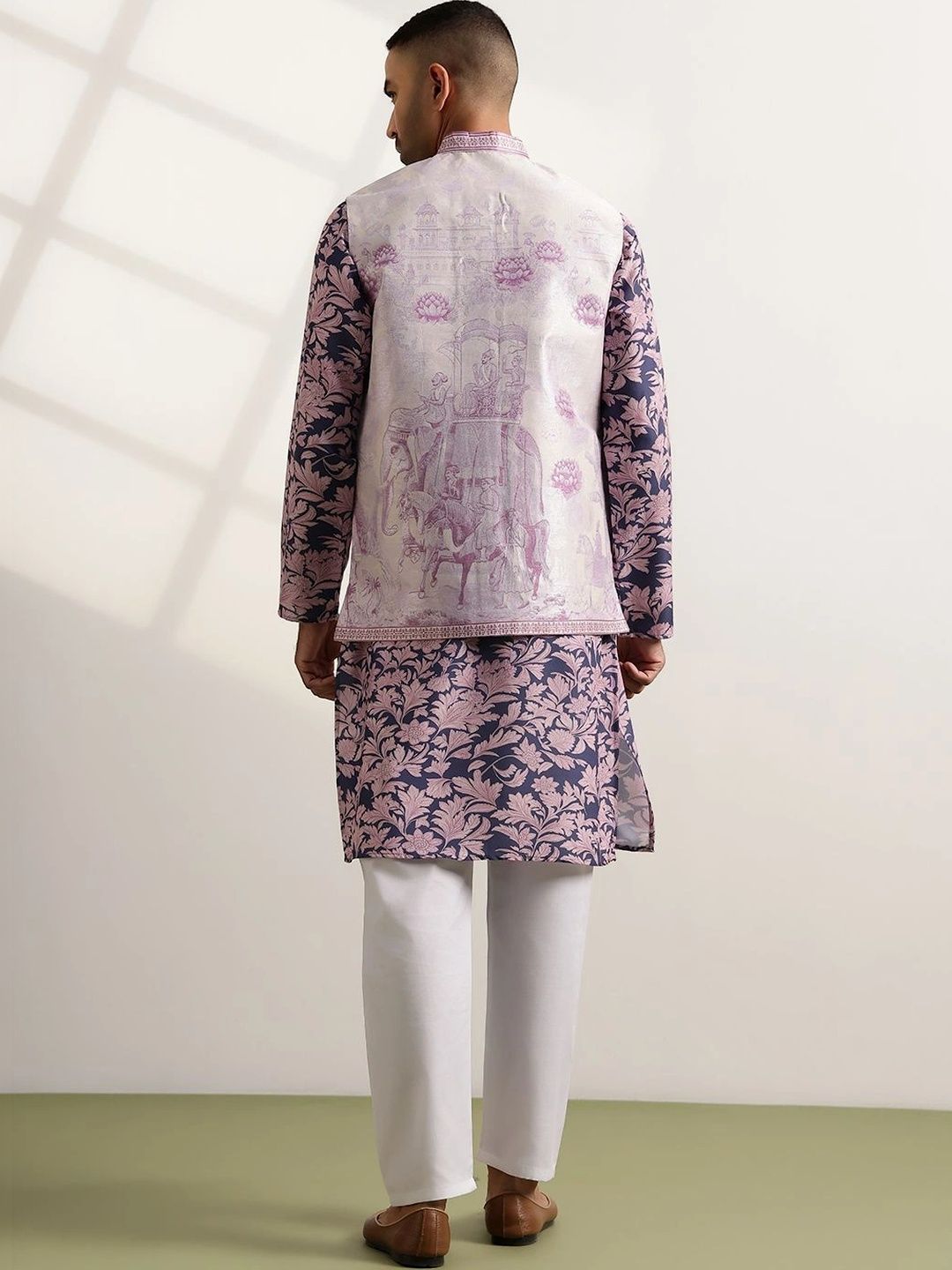 Jaket Nehru Brocade Rekaan Tenun SOJANYA PLUS