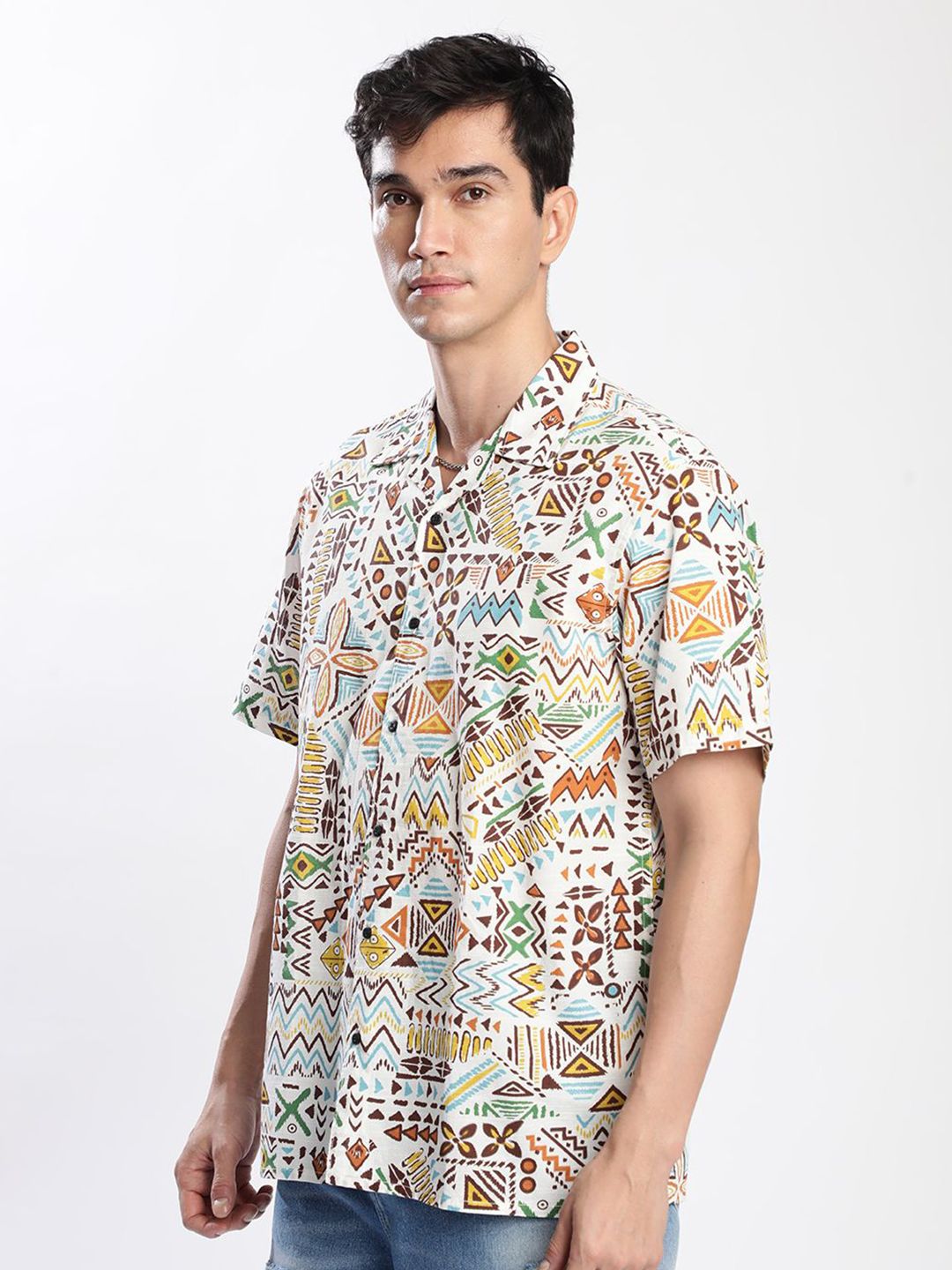 Bene Kleed Men Opaque Printed Casual Shirt