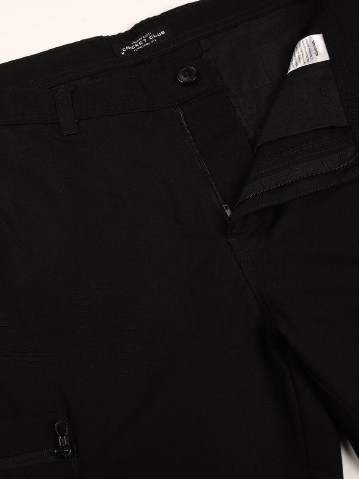 Thomas Scott Men Smart Easy Wash Cargo Trousers