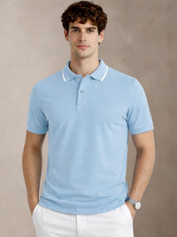 Baju-T Kolar Polo ADRO Lelaki