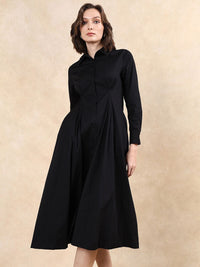 RAREISM Women Fit & Flare Midi Dress
