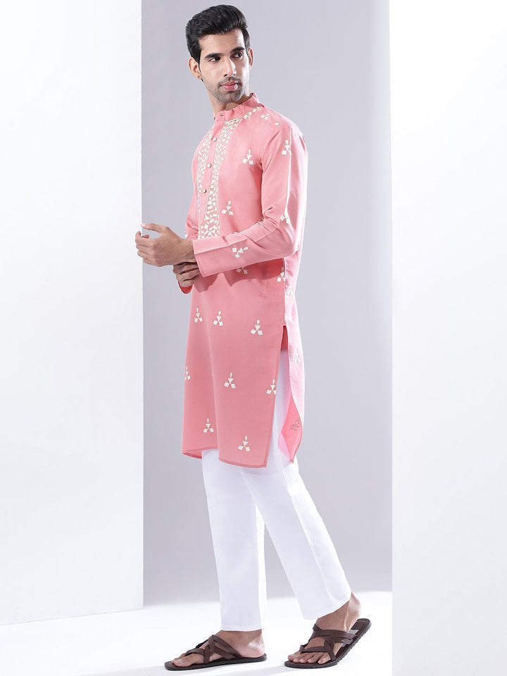 Anouk Men Ethnic Motifs Printed Kurta with Pyjamas