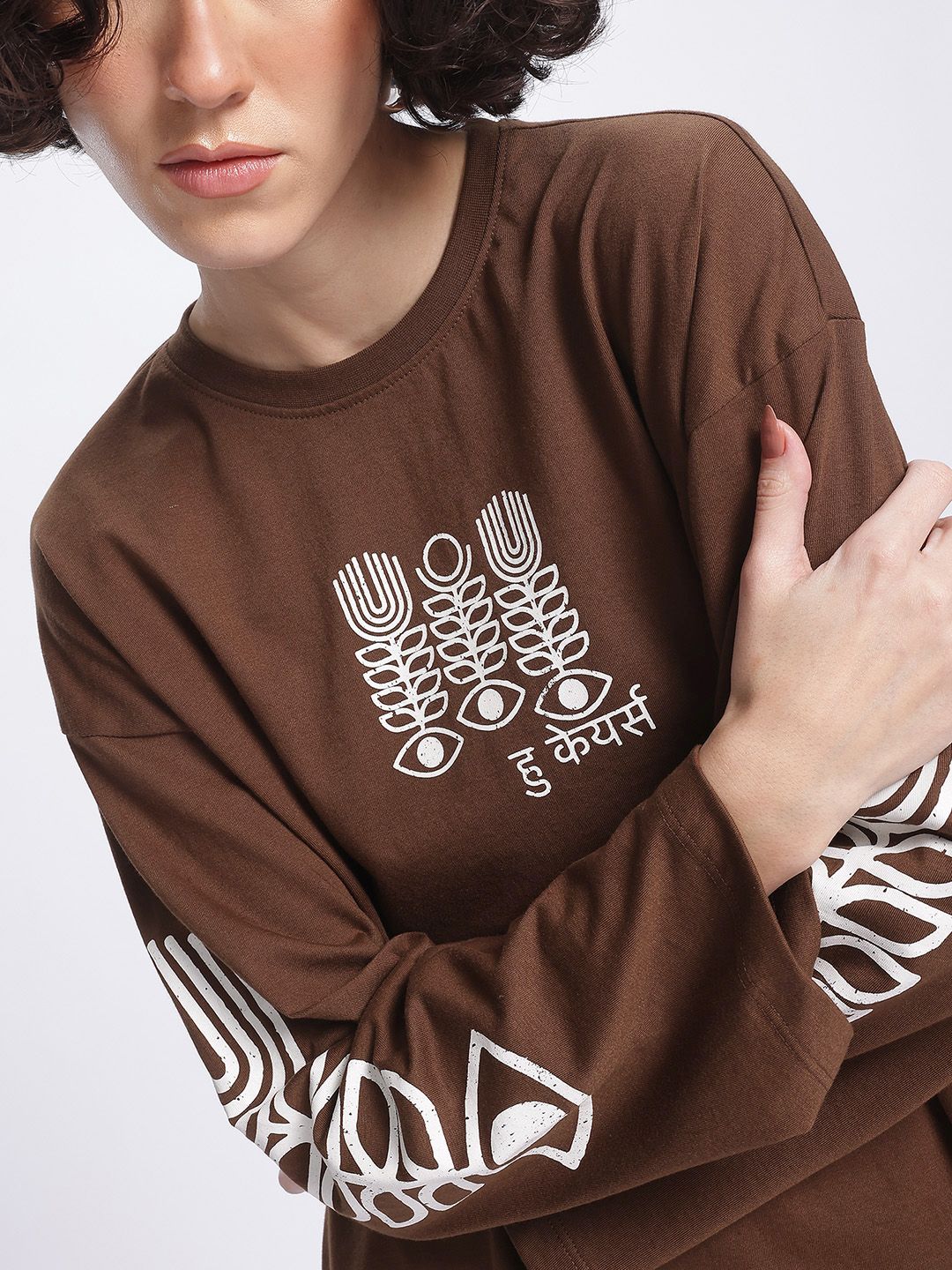 DressBerry Printed Relaxed Fit T-shirt
