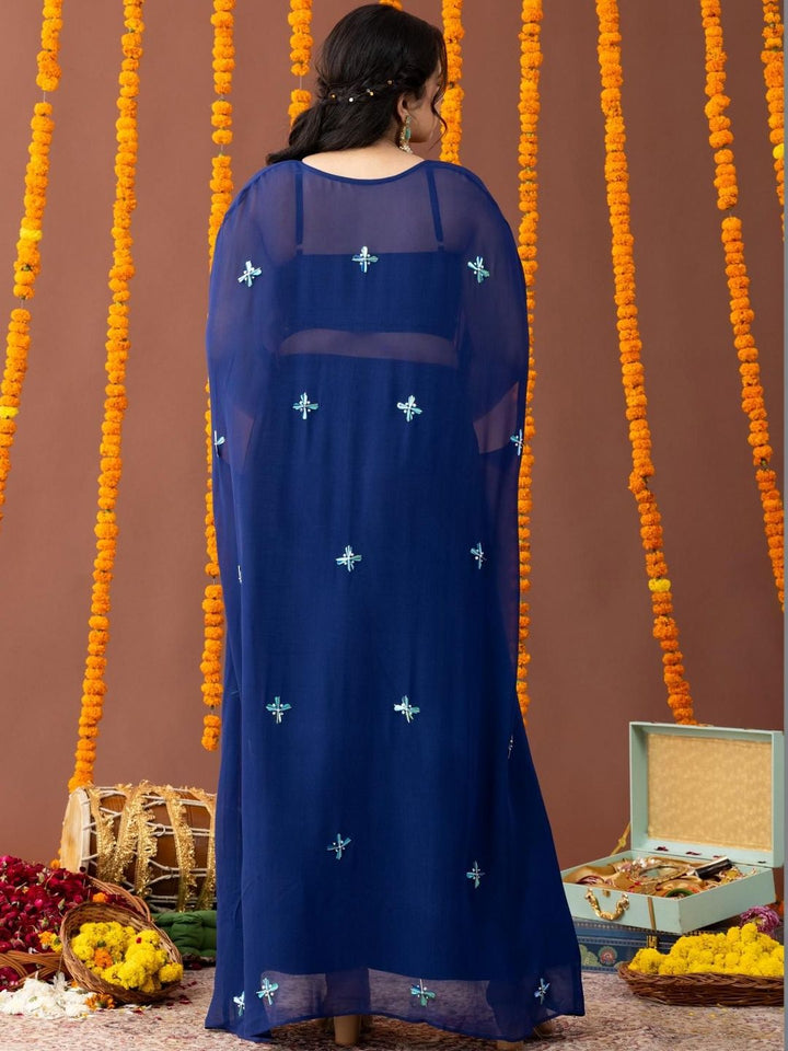 Mamicha Embroidered Shoulder Straps Top & Trousers Co-Ords