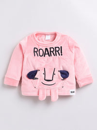 Moms Love Infant Boys Embroidered Sweatshirt With Joggers