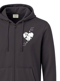 ADRO Men Printed Hooded Sweatshirt