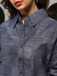 Campus Sutra Women Comfort Opaque Casual Shirt