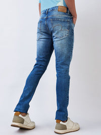 SPYKAR Men Slim Fit Low-Rise Slash Knee Jeans