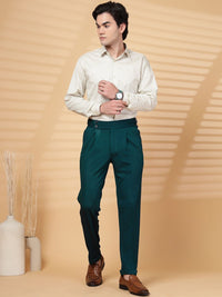 Seluar Formal Formal Lycra Hijau KLOTTHE Lelaki