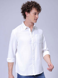 The Indian Garage Co Men Regular Fit Solid Resortwear Shirt