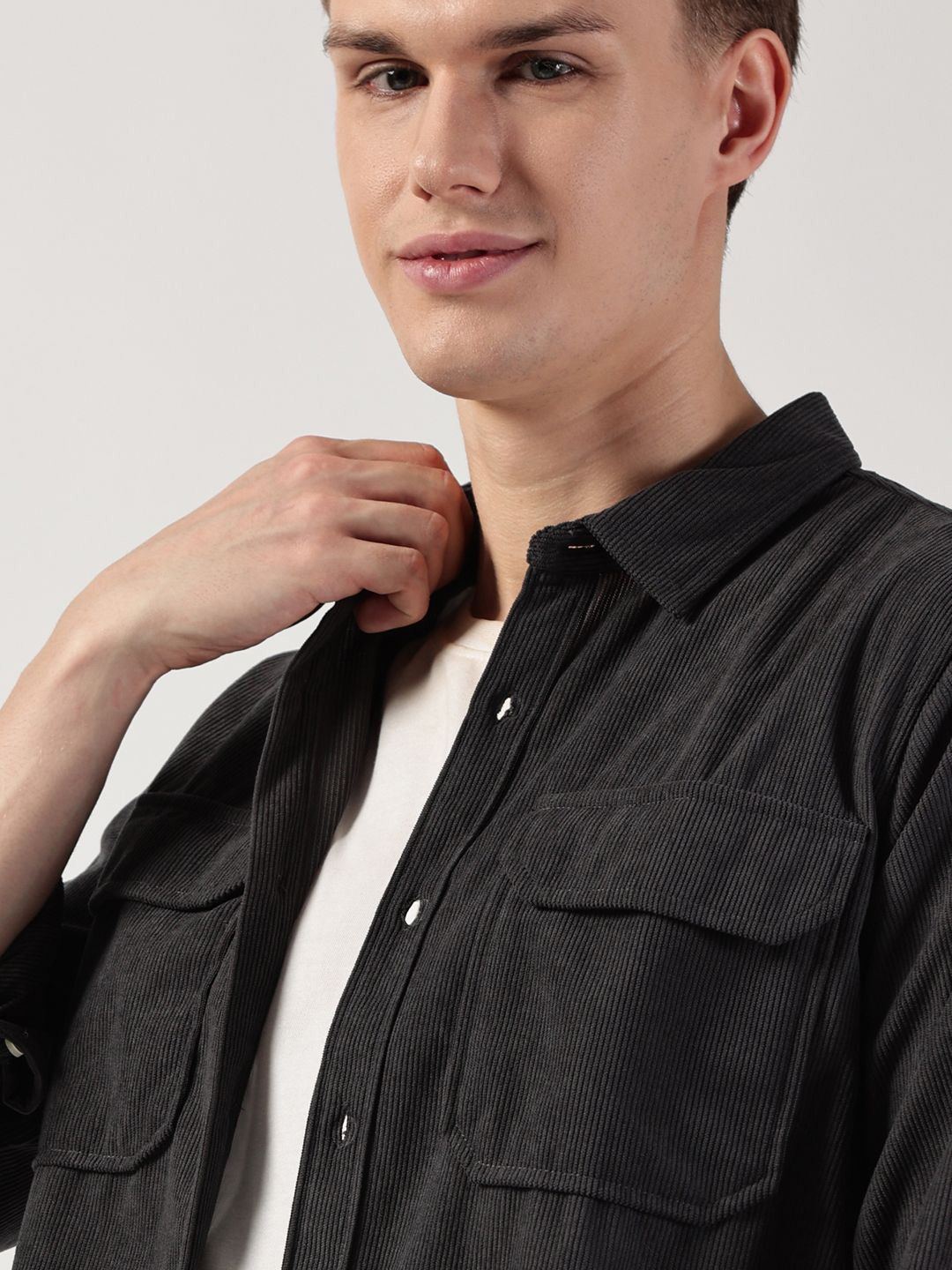 Thomas Scott Men Premium Opaque Striped Casual Shirt