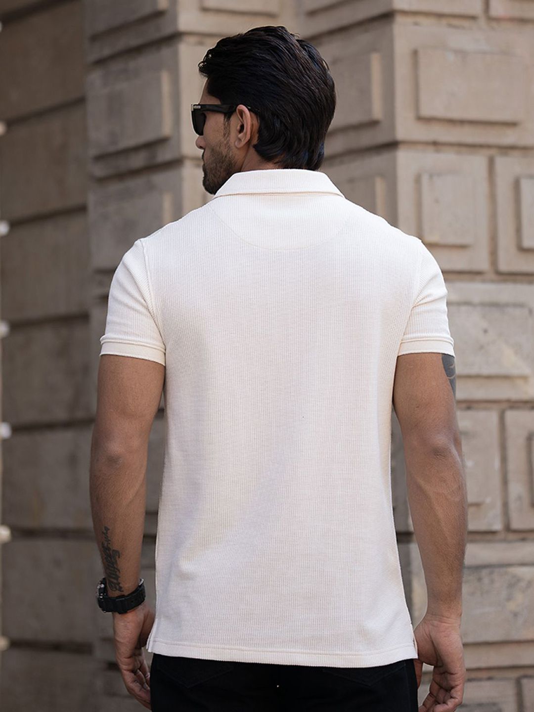 Powerlook Men Polo Collar T-shirt