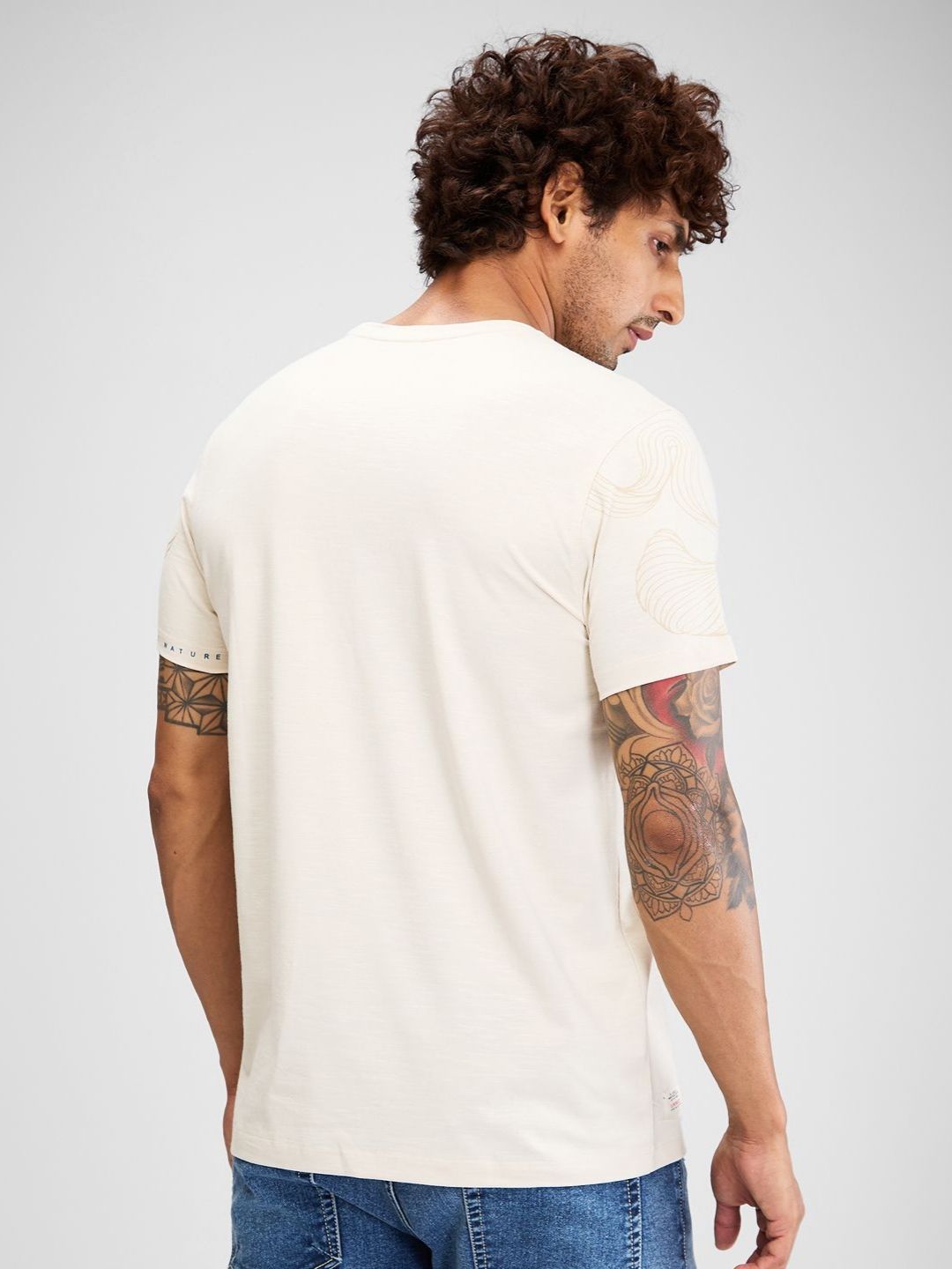 SPYKAR Men Pockets Slim Fit T-shirt