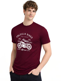 ADRO Men Printed T-shirt