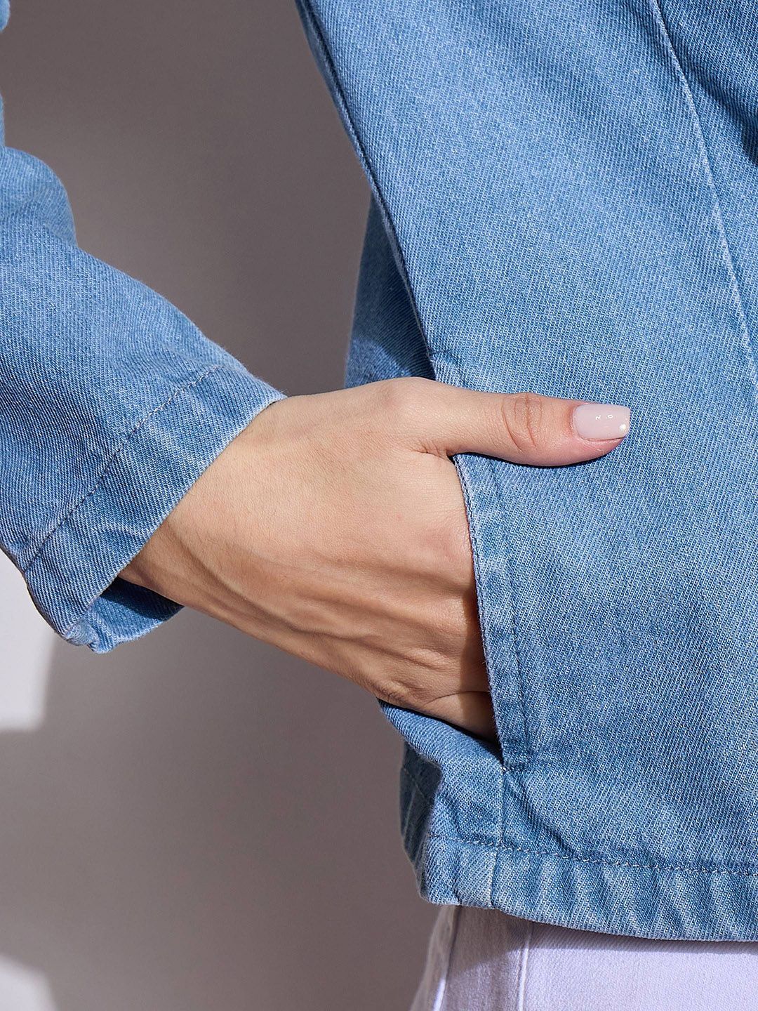 SASSAFRAS Comfort-Fit Double Breasted Blazer