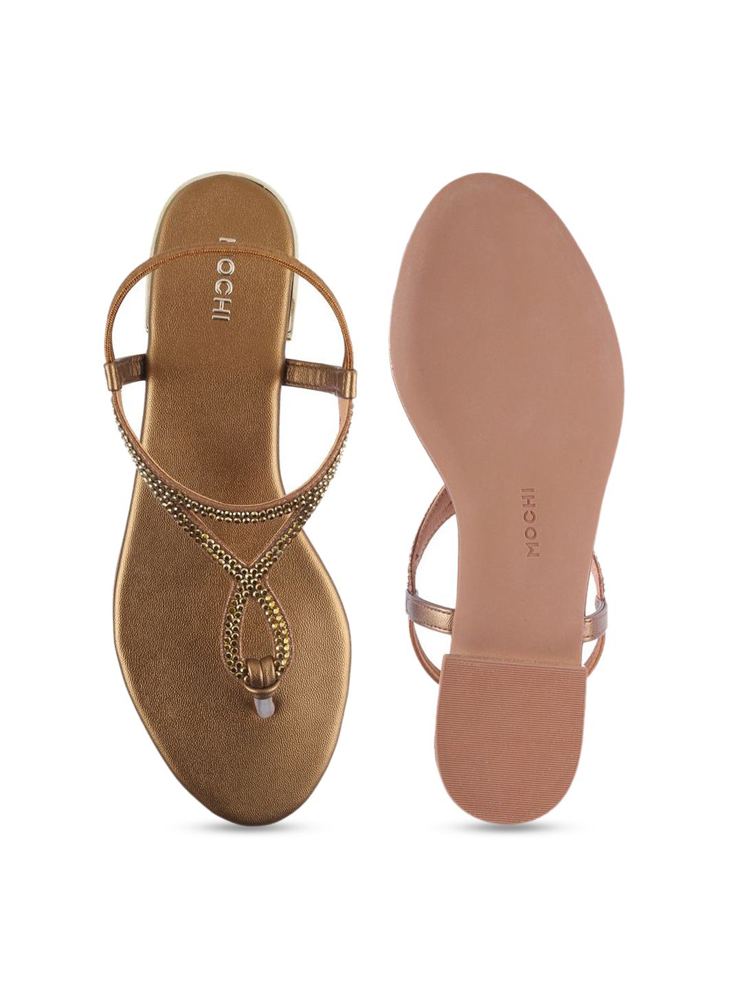 Mochi Embellished Block Heel Sandals