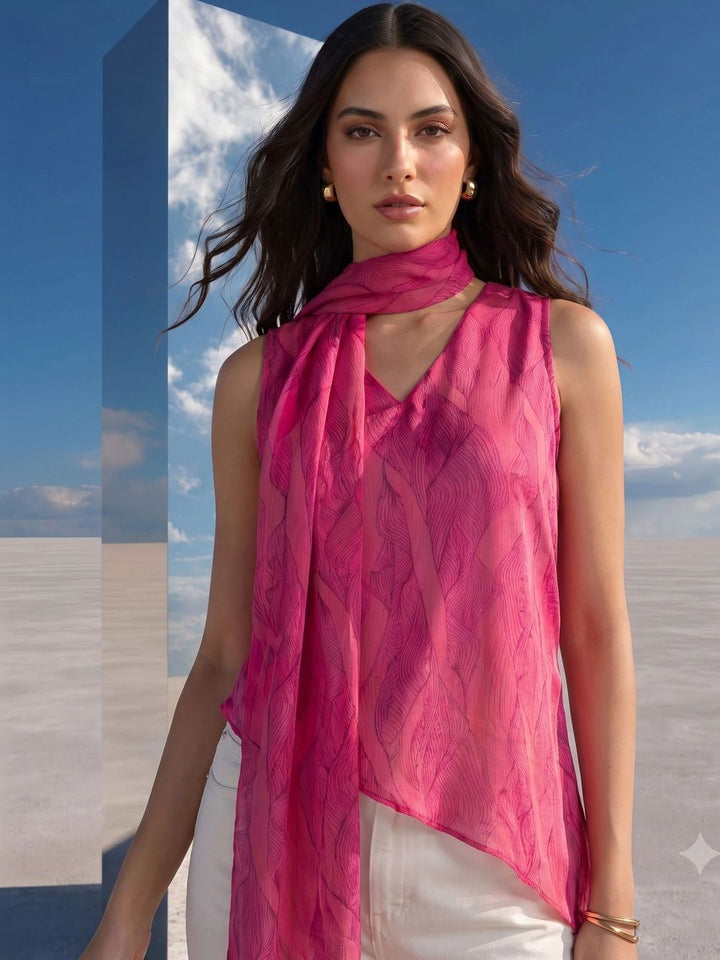 Mamicha Print Top