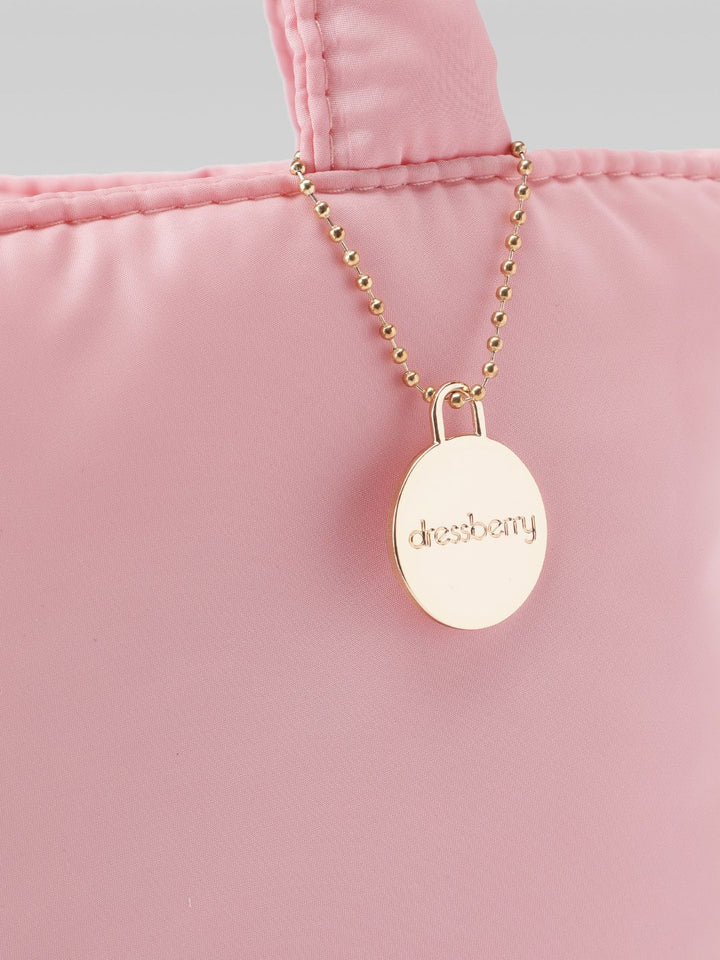 DressBerry Structured Quilted Shoulder Bag