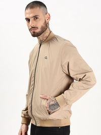ADRO Men Colourblocked Windcheater Bomber Jacket