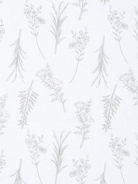 Myntra Elegant Homes White Floral 400 TC Bedsheet with 2 Pillow Covers