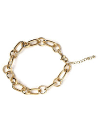 DressBerry Women Brass Gold-Plated Wraparound Bracelet