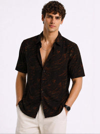 ADRO Men Standard Printed Casual Shirt