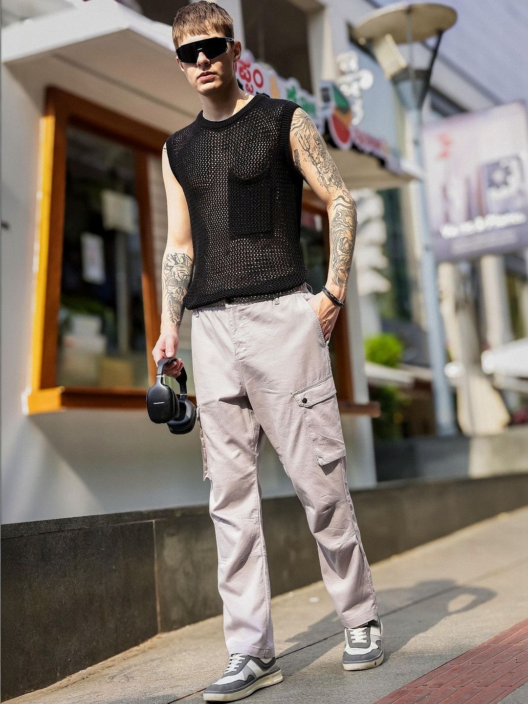 Eszett Men Cargos Trousers