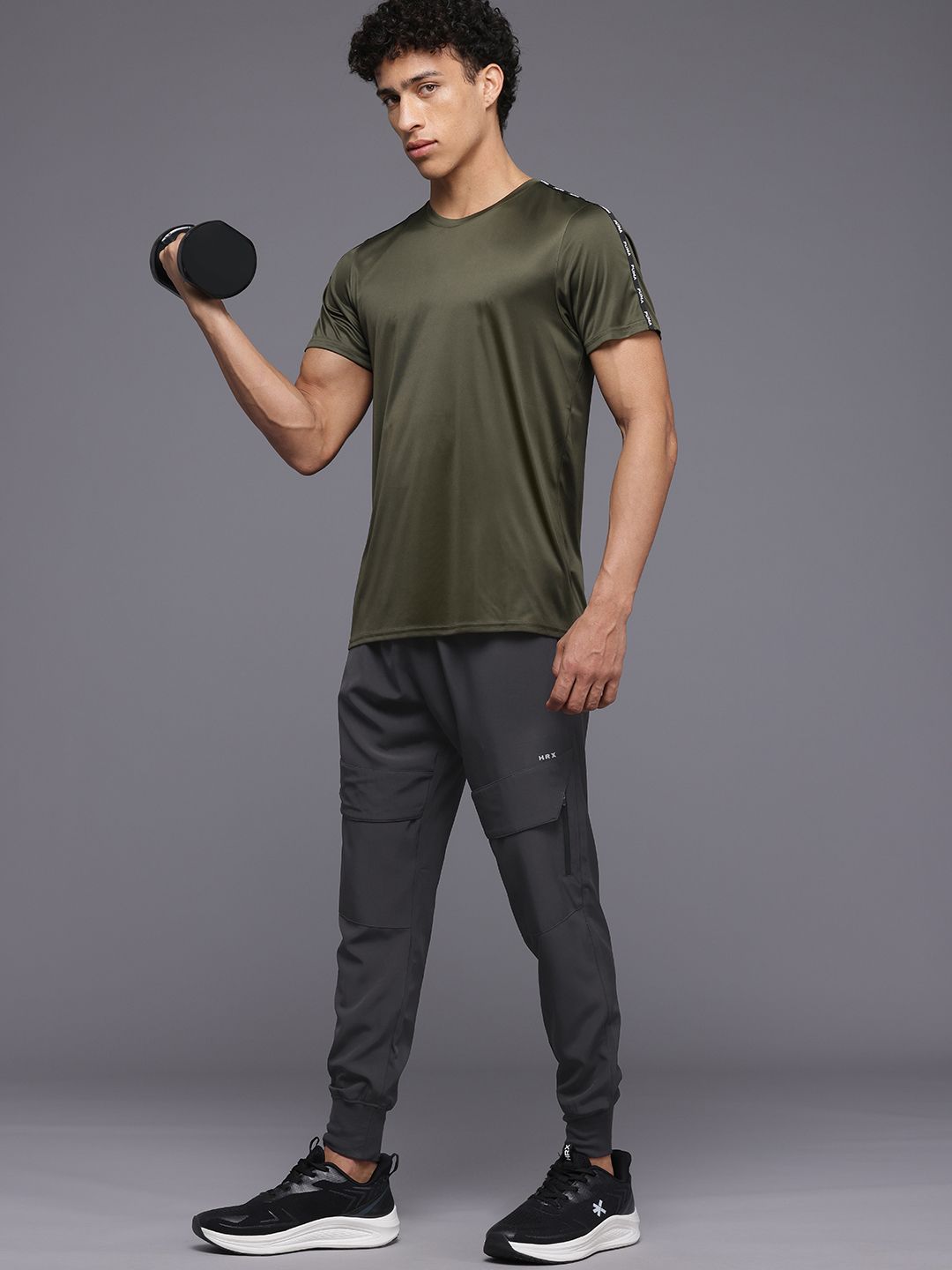 HRX by Hrithik Roshan Men Rapid-Dry Training Joggers
