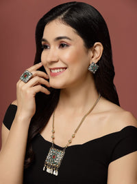 Kalung Penyata Saduran Emas Tembaga Anouk