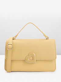 DressBerry Solid Structured Satchel