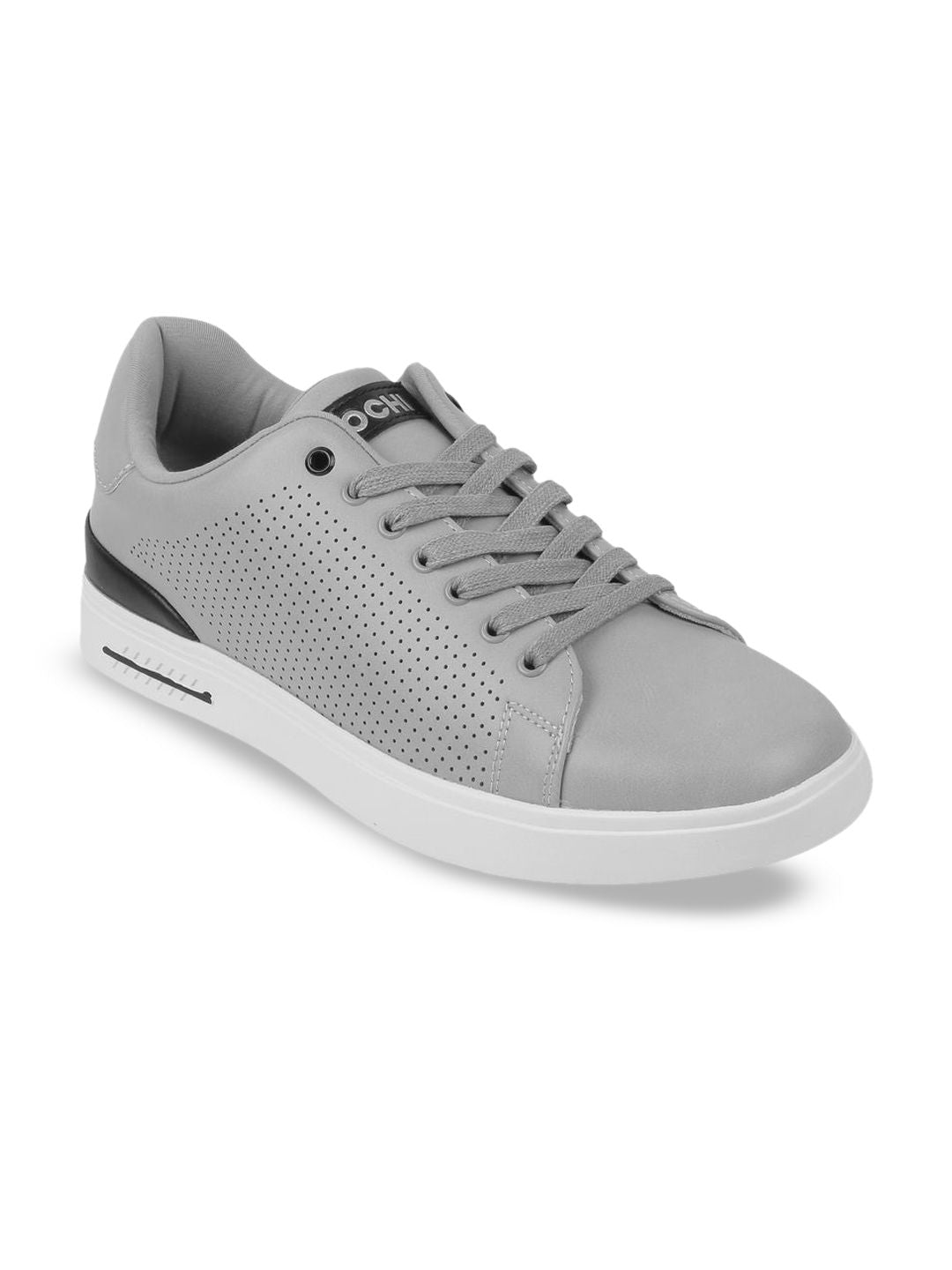 Mochi Men Round Toe Lace-Ups Sneakers